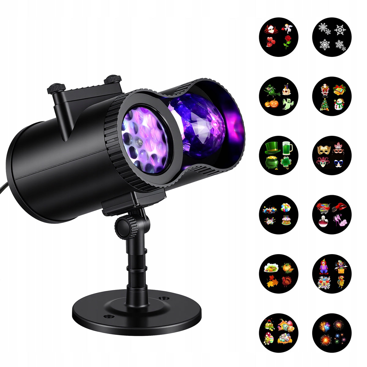 LED CHRISTMAS PROJECTOR REMOTE CONTROL CHRISTMAS 64 PATTERNS CHRISTMAS EVE