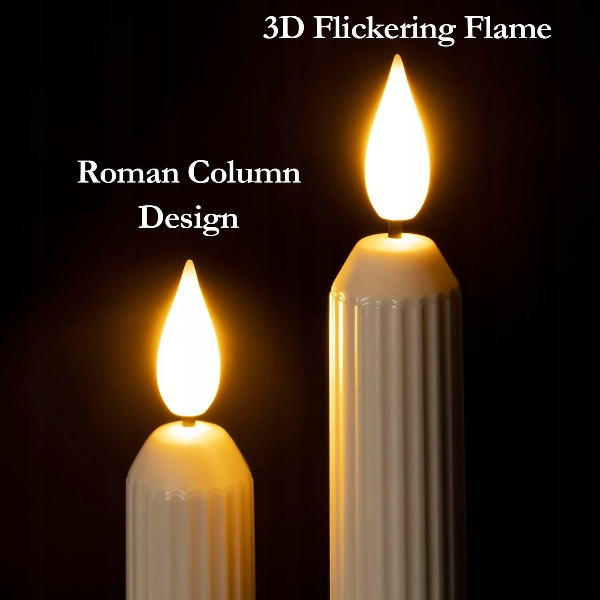LED Candles with Twilight Sensor with Suction Cup 6 Pack R4 Brand no brand