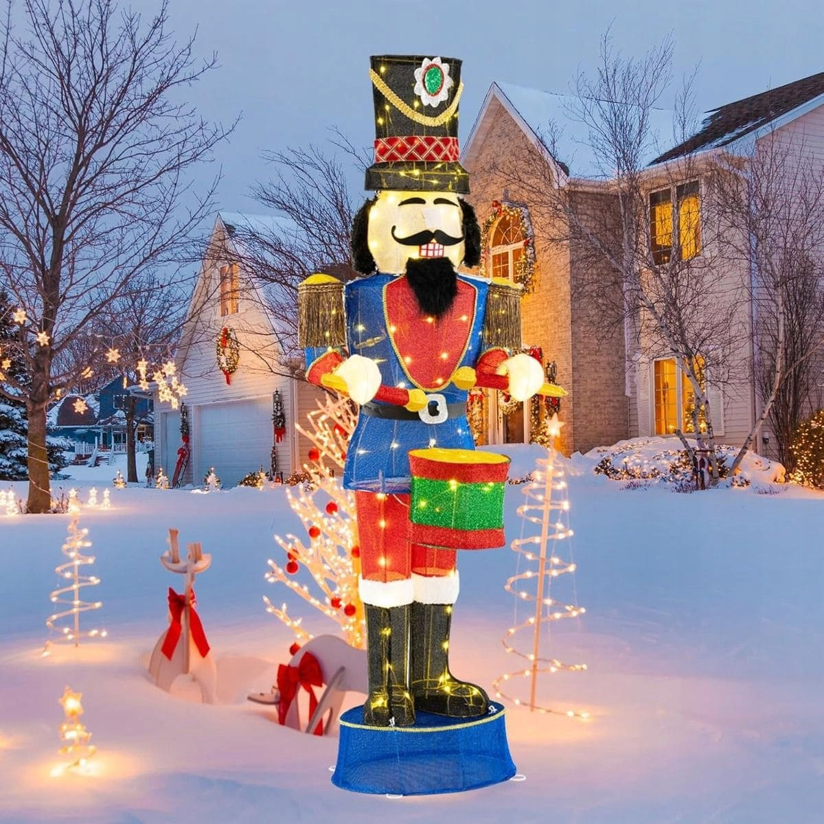 LED Christmas Decorations Nutcracker with Drums Manufacturer code CM24899DE