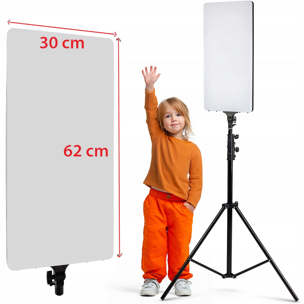 LED Cosmetic Panel Lamp ENSO 320 + Tripod Brand CineGEN
