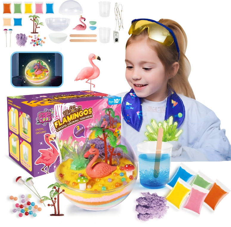 LED Crystal Breeding Creative Educational Set Aquarium Flaming Chemist