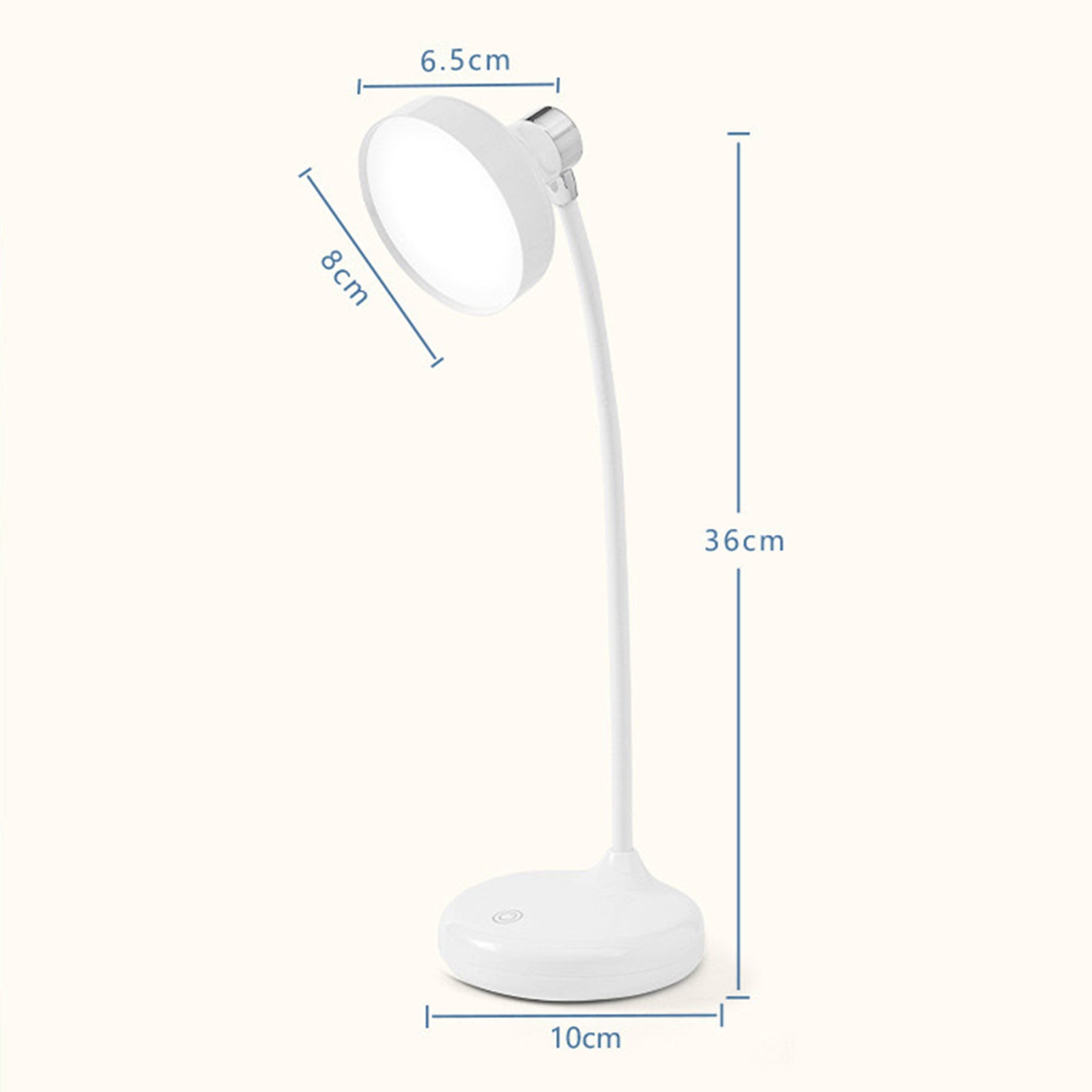 LED DESK LAMP FOR EYE CARE, CHARGED BY USB 3000-6000 K Power 1 W