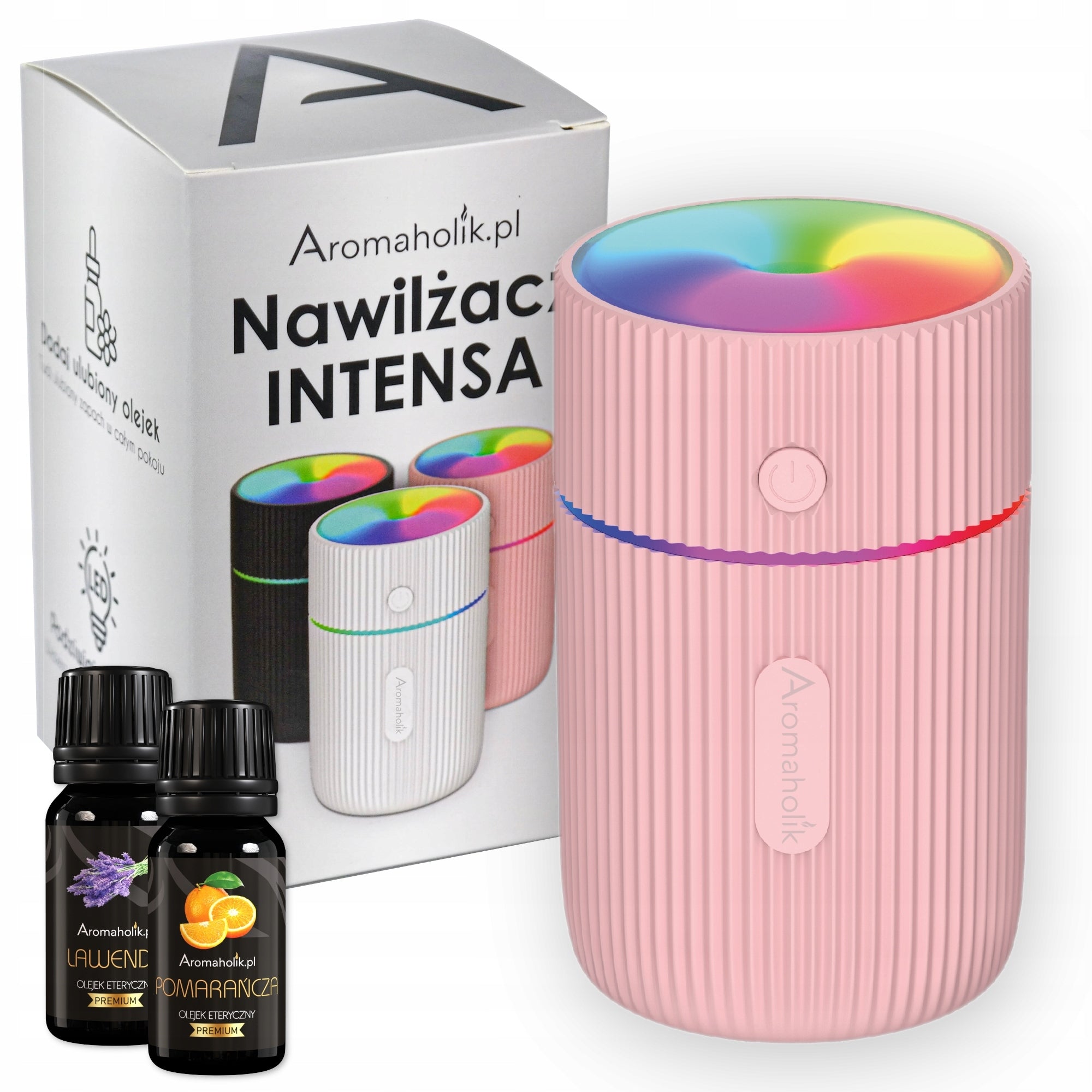 LED Essential Oil Diffuser - Aromatherapy Kit + FREEBIE
