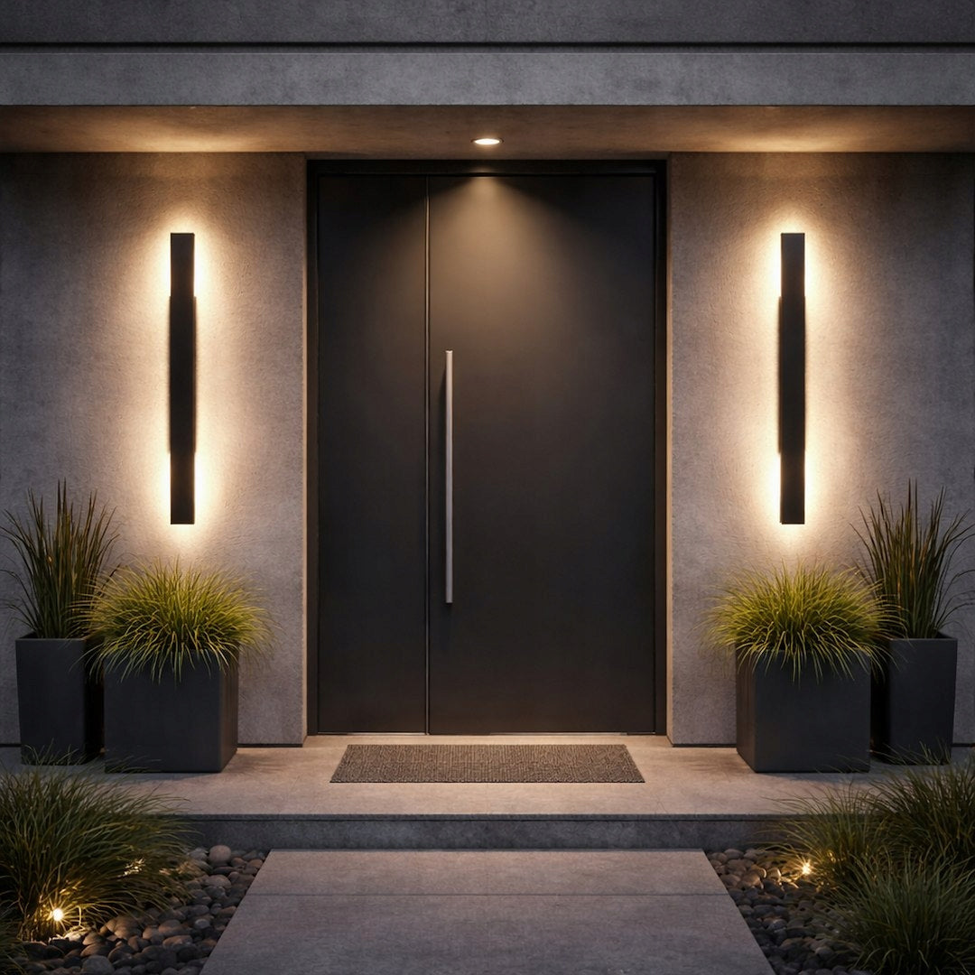 LED FACADE LAMP GARDEN WALL LAMP 11W 60cm outdoor 3 COLORS OF LIGHT Brand Milagro