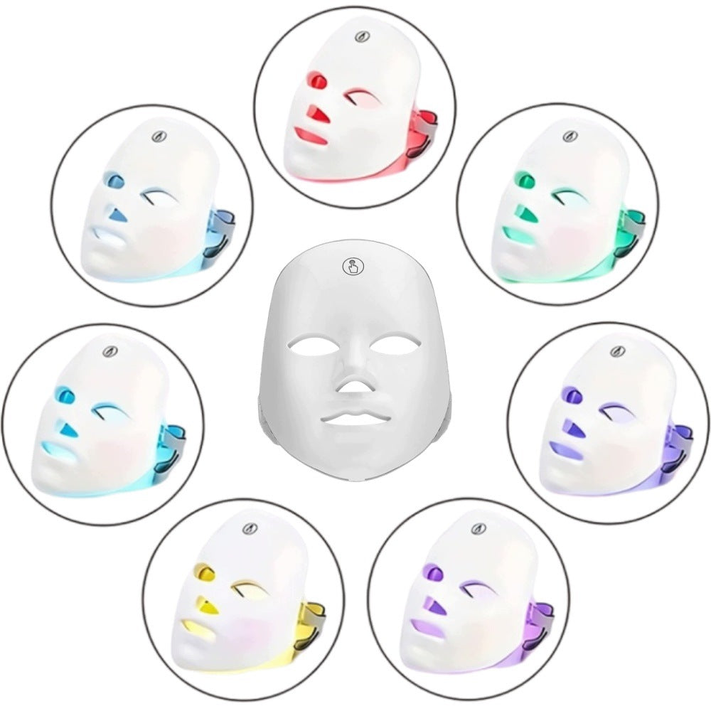 LED FACE MASK 7IN1 PHOTON ANTI AGE LIGHT TREATMENT225*185MM