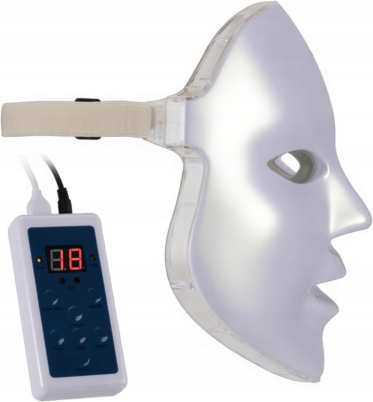 LED FACE MASK PHOTOTHERAPY PHOTON LIGHT ANTI-AGING 7 COLORS BOWKA Brand no brand