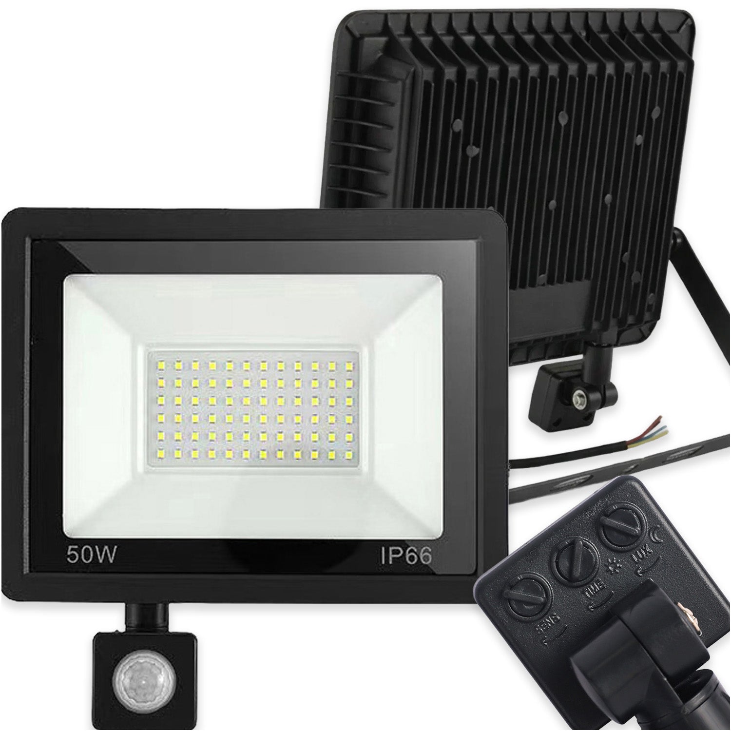 LED FLOODLIGHT 50W HALOGEN DUSK MOTION SENSOR WORKING HEADLIGHT IP66 Manufacturer code LAMPA ROBOCZA HALOGEN ŚCIENNY GARAŻ MEMFLOW