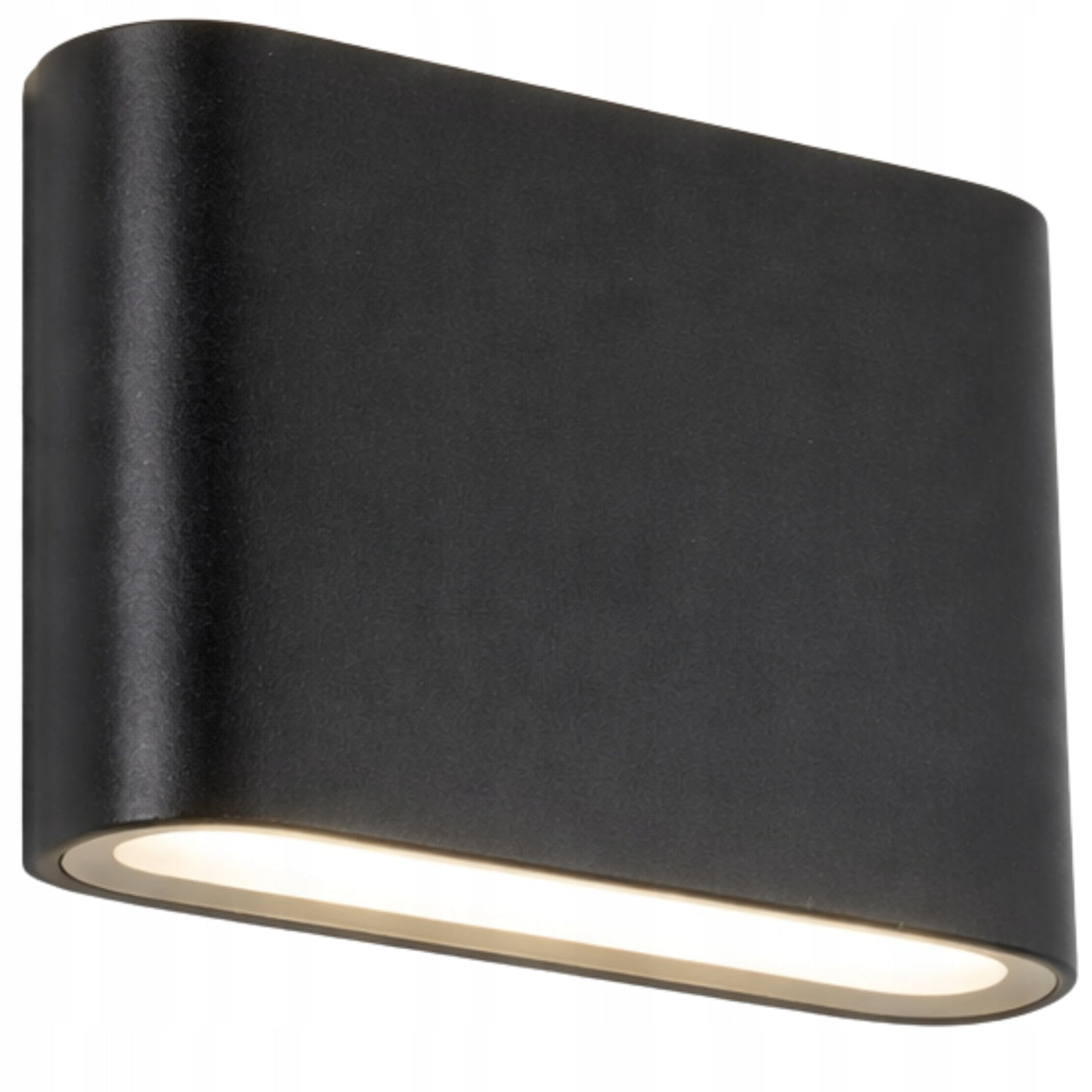 LED Facade Wall Lamp Outdoor Garden Wall Lamp Black 6W Strong
