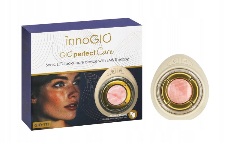 LED Face Care Device With EMS Therapy GIO-711 Packaging status original