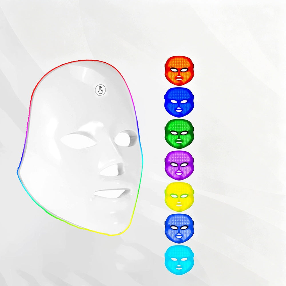 LED Face Mask Professional 7-in-1 Photon Light Therapy Brand no brand