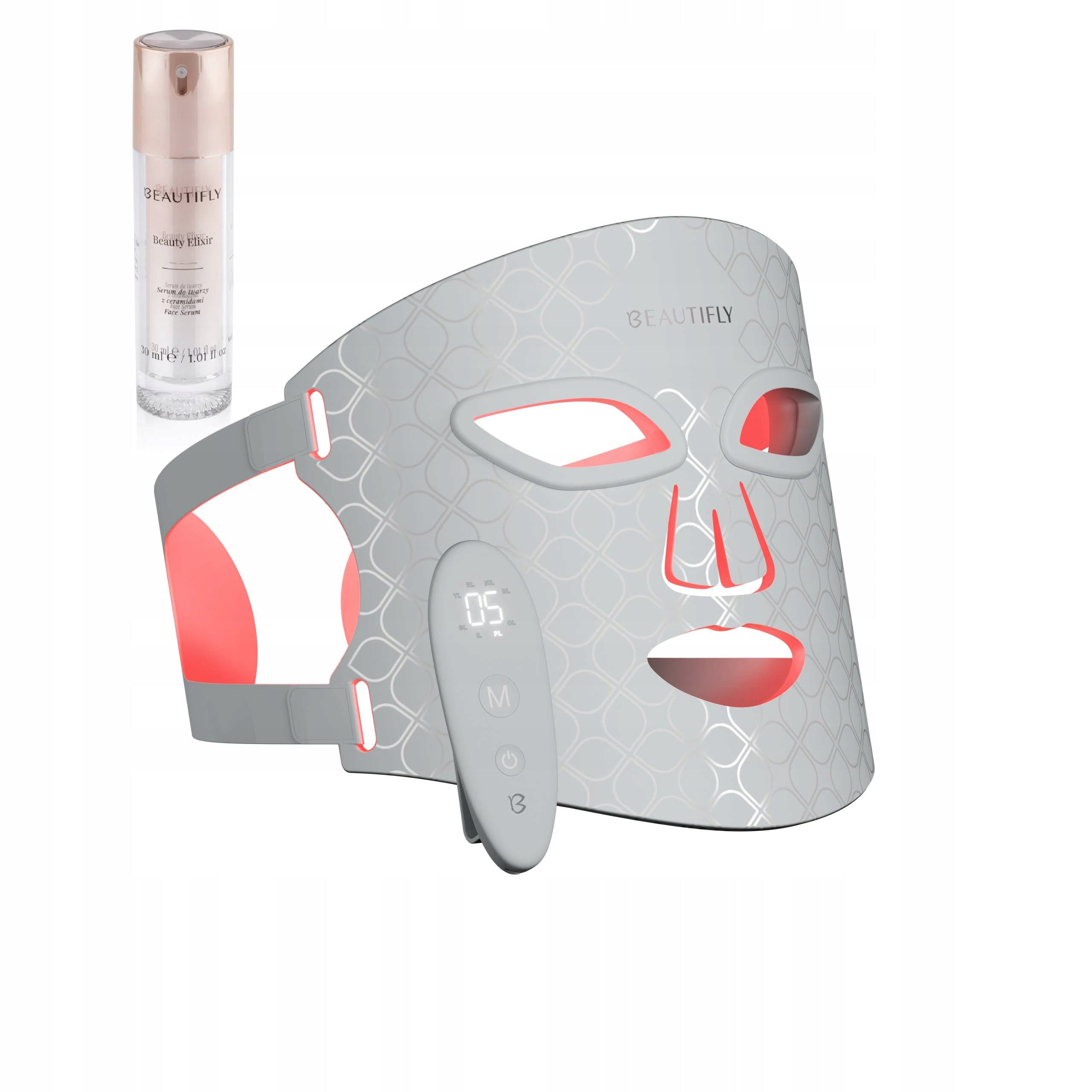 LED Face Mask for Photon Light Therapy Beautifly AuraSkin Pro