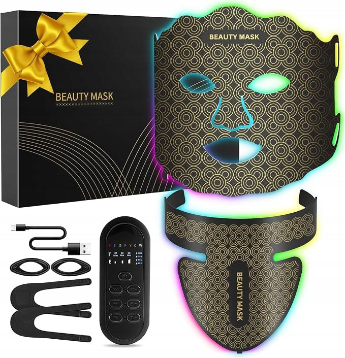 LED Face and Neck Mask With Red Light Description !