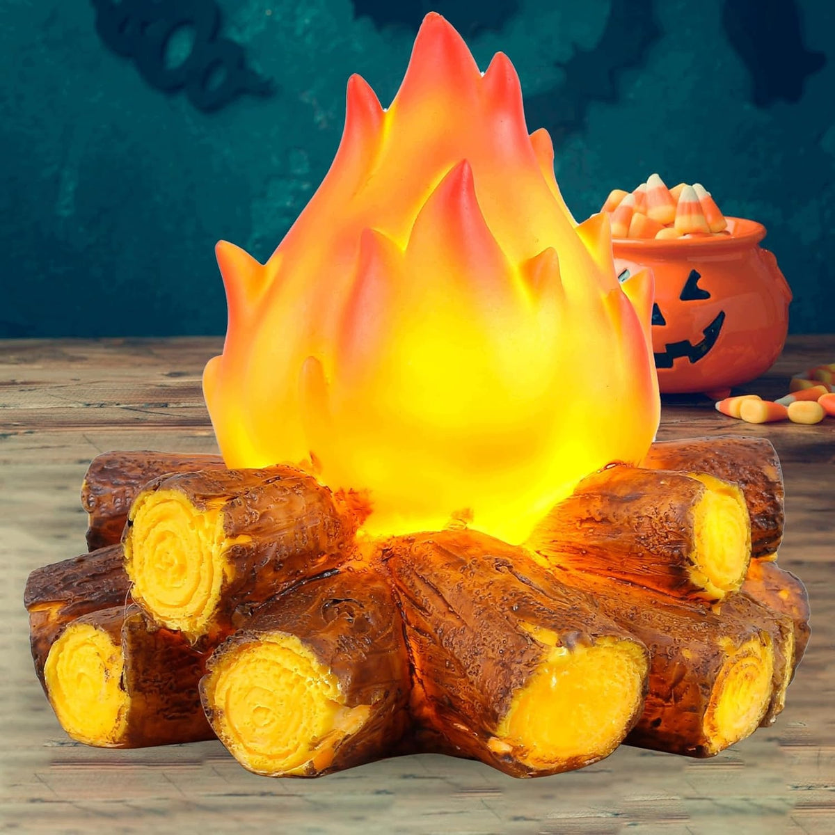 LED Fireplace BEDEE Flickering Battery Operated Fire Simulation For Decoration Packaging status original