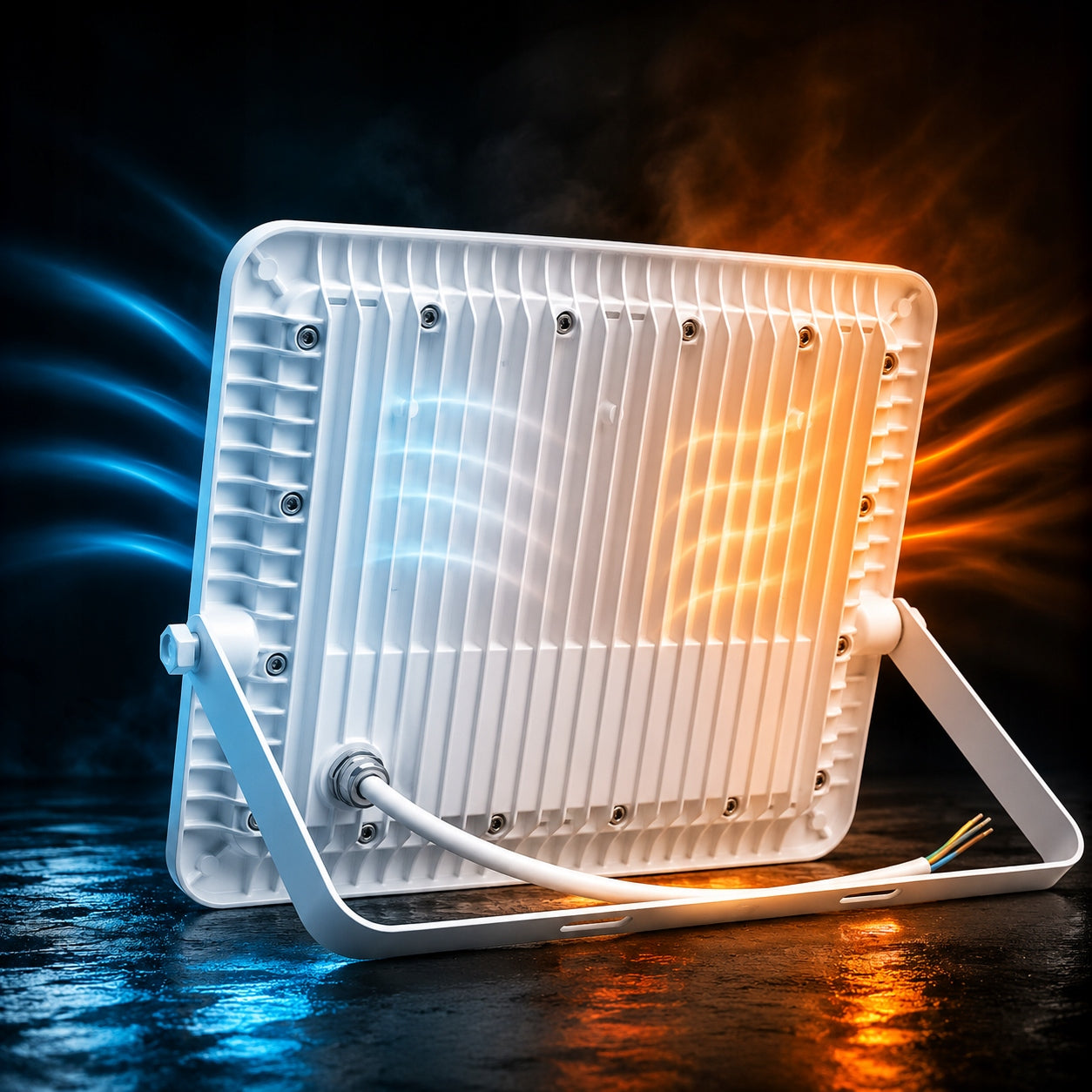 LED Floodlight 100W Halogen Construction Work Lamp Headlight 9000lm 5000K Manufacturer code VLE-F2e-1005W