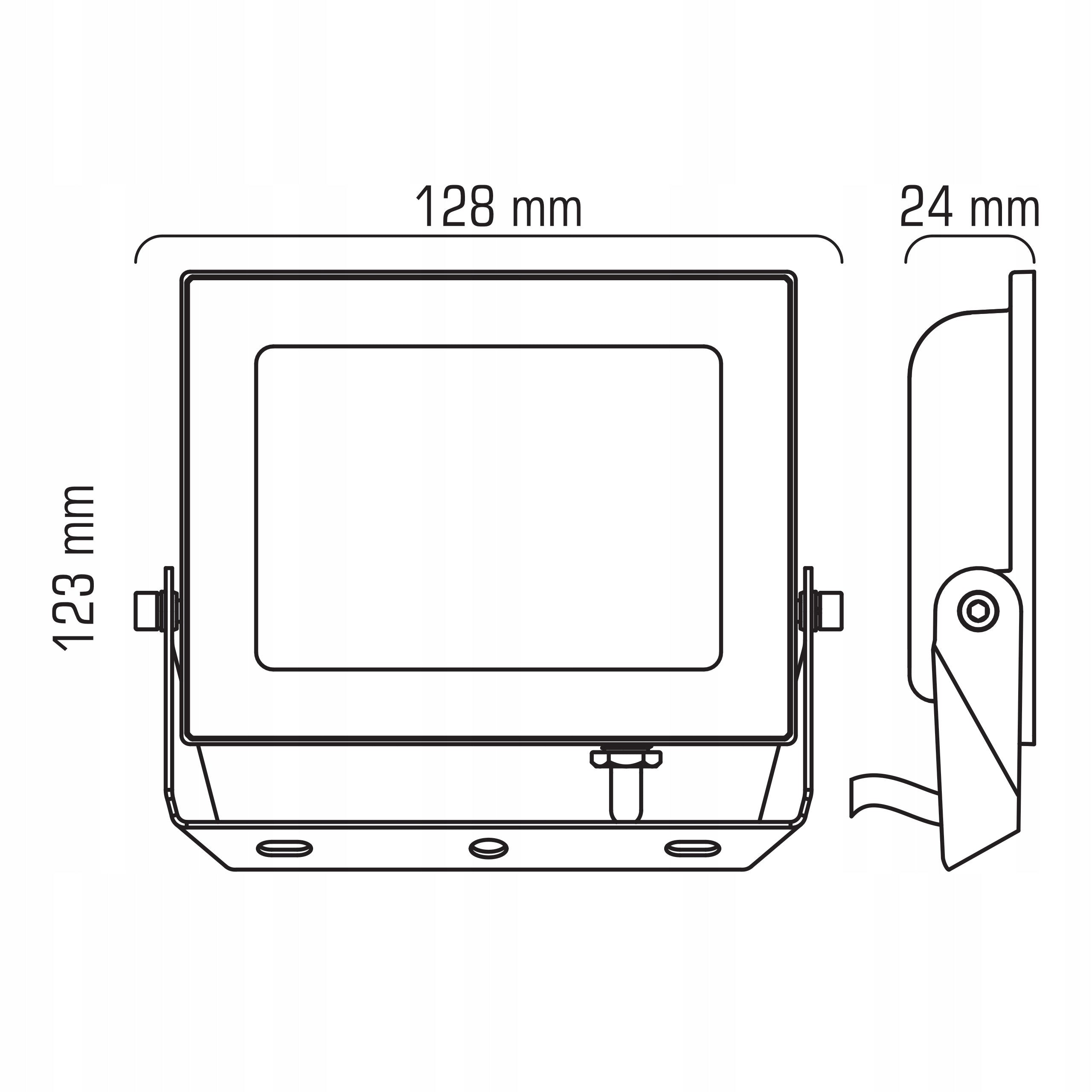 LED Floodlight 50W Outdoor IP65 4000K 5052lm Lamp Halogen Headlight Manufacturer code 251090415