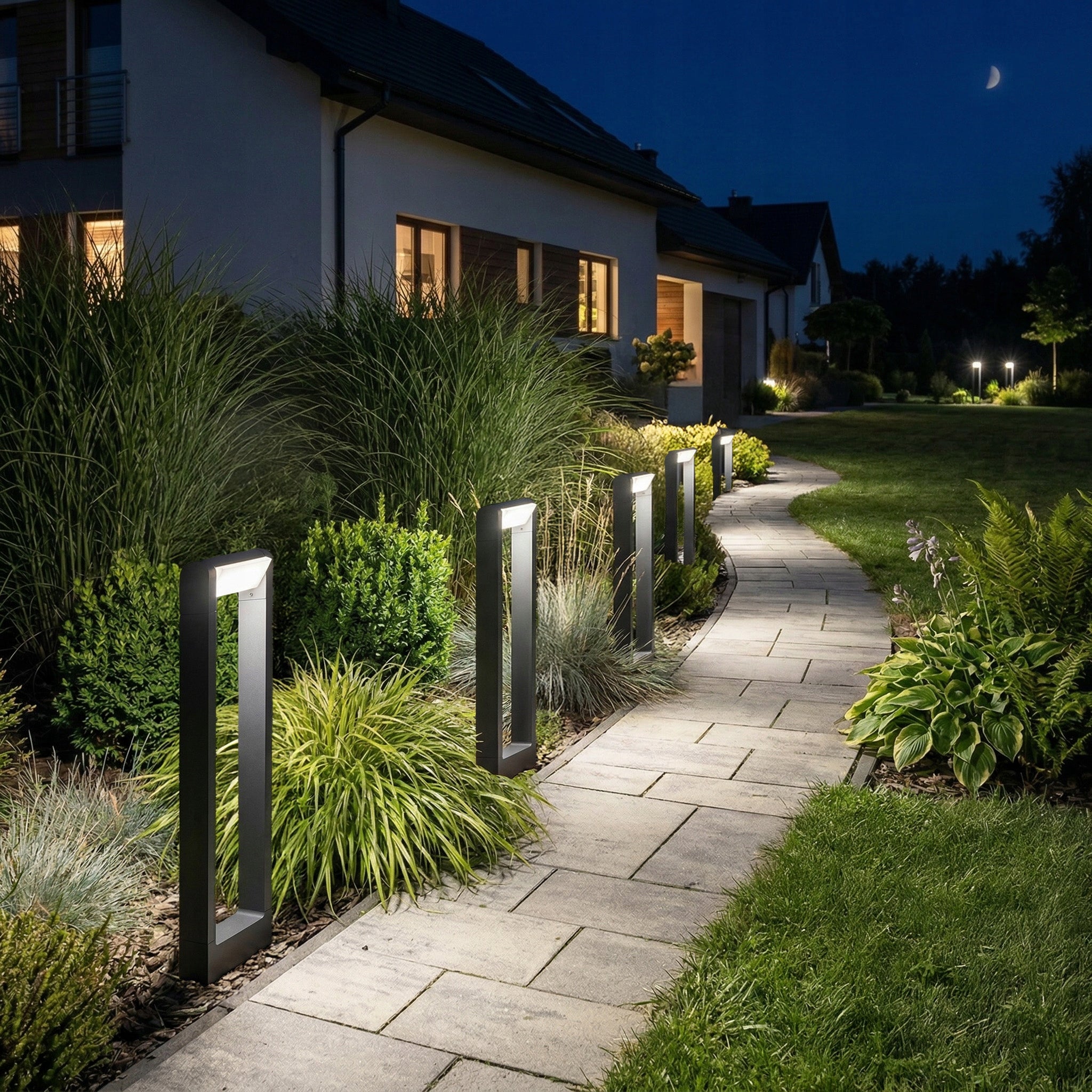 LED GARDEN LAMP Santina 6W OUTDOOR POST 4000K anthracite 60cm Manufacturer code 1647