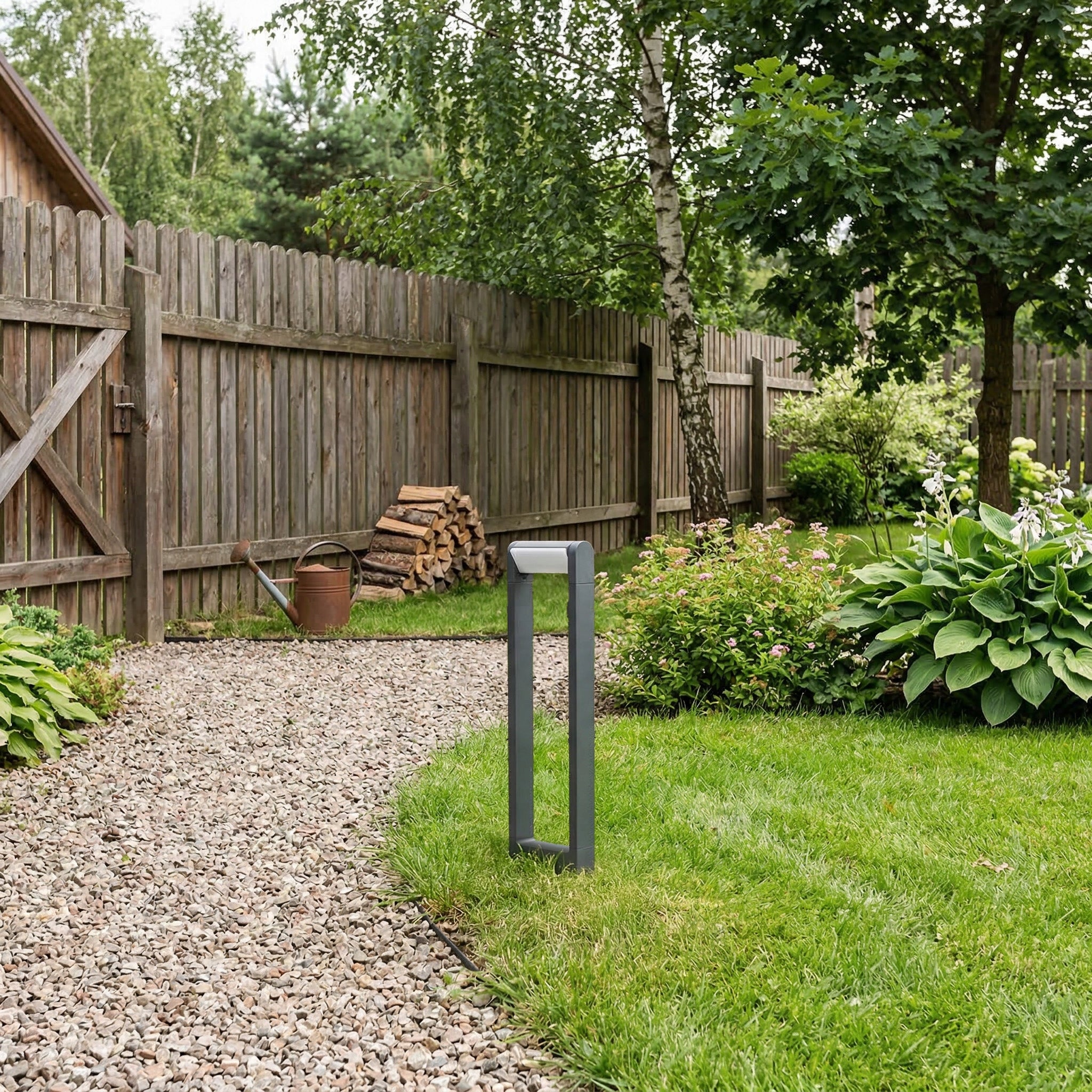 LED GARDEN LAMP Santina 6W OUTDOOR POST 4000K anthracite 60cm Product height 60 cm