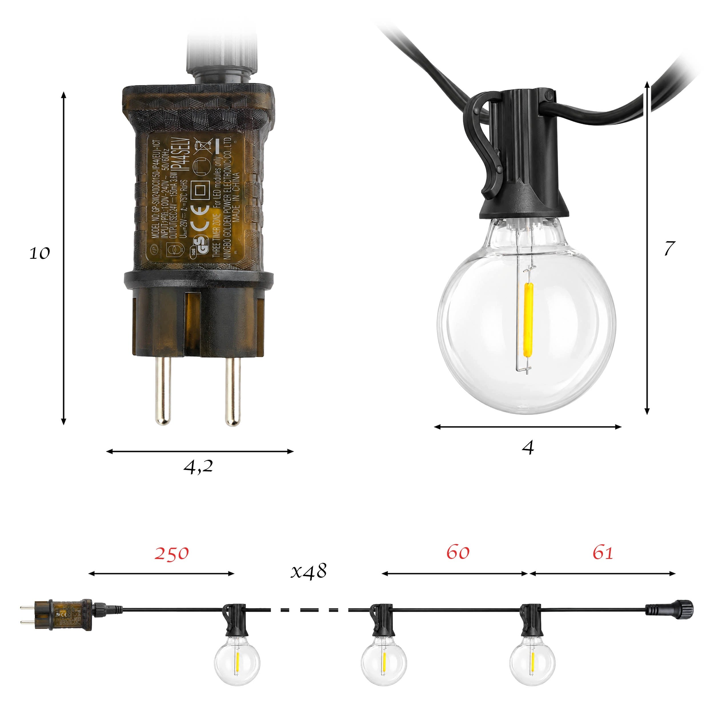 LED Garden Garland Light 50x30m Bulbs LED Network Balls Remote Control Manufacturer code Girlanda LED E12 30m 50x E12 Remote