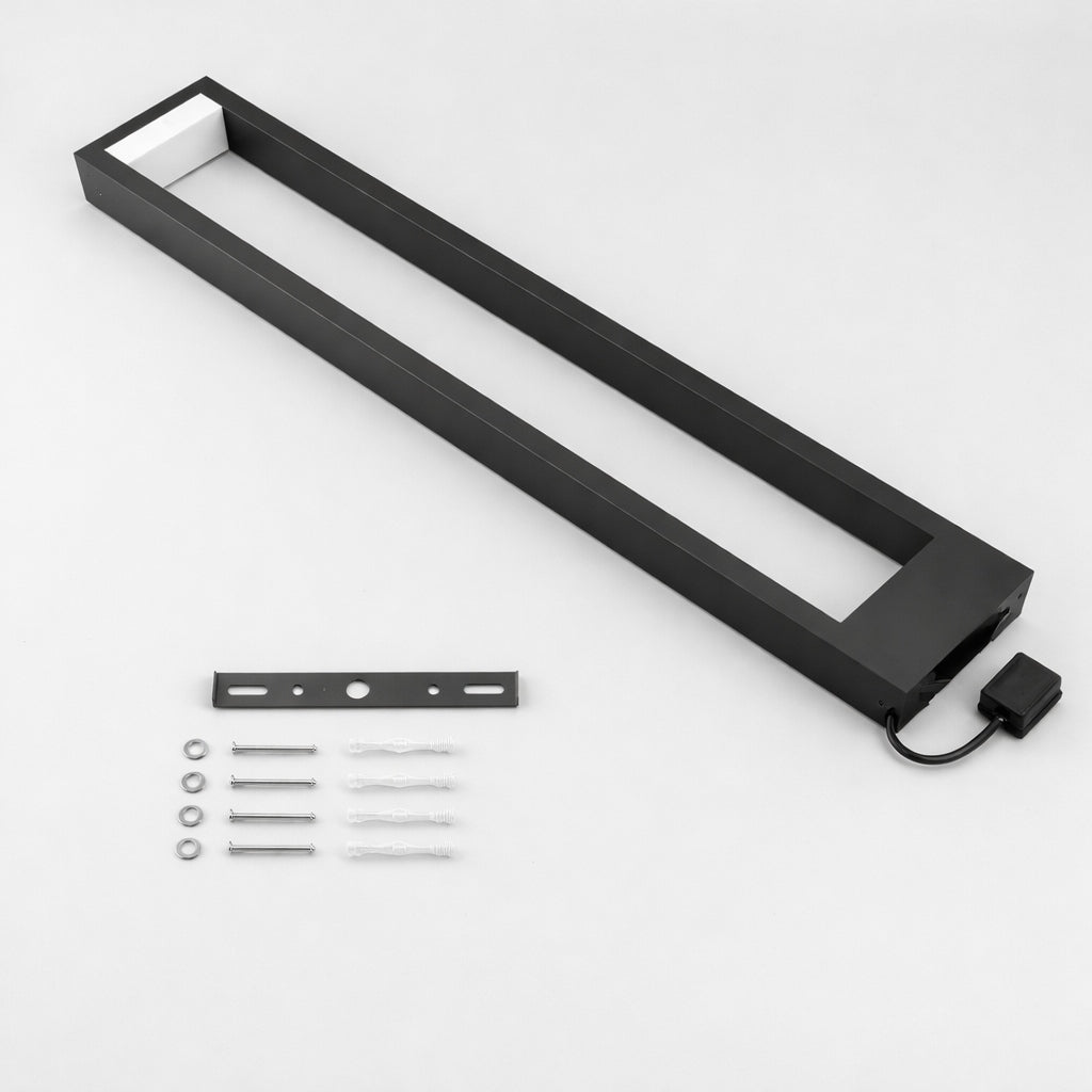 LED Garden Lamp 10W Standing Garden Post 60 cm PREMIUM Black Brand SuperLED