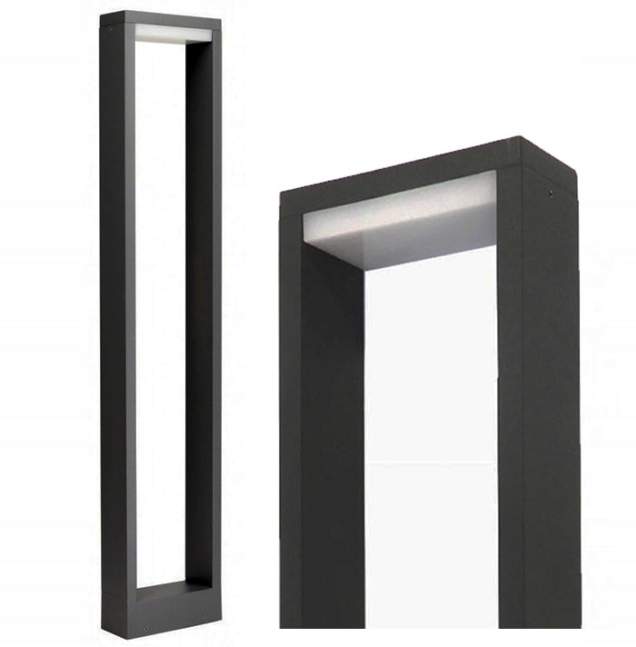 LED Garden Lamp 10W Standing Garden Post 60 cm PREMIUM Black Product height 60 cm