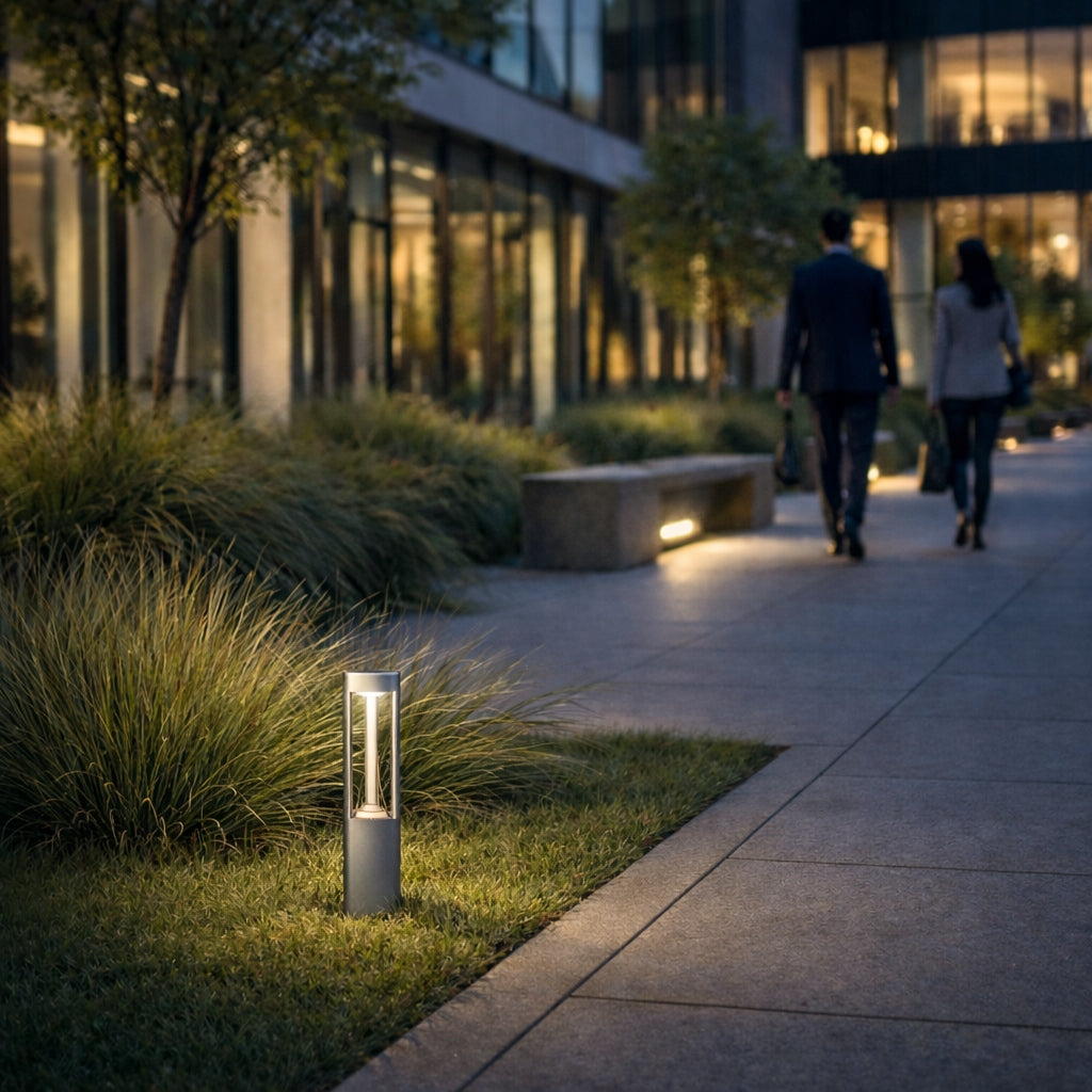 LED Garden Lamp 50cm Outdoor Standing Post GX53 LED Manufacturer code Lampa LED Ogrodowa 50cm zewnętrzna