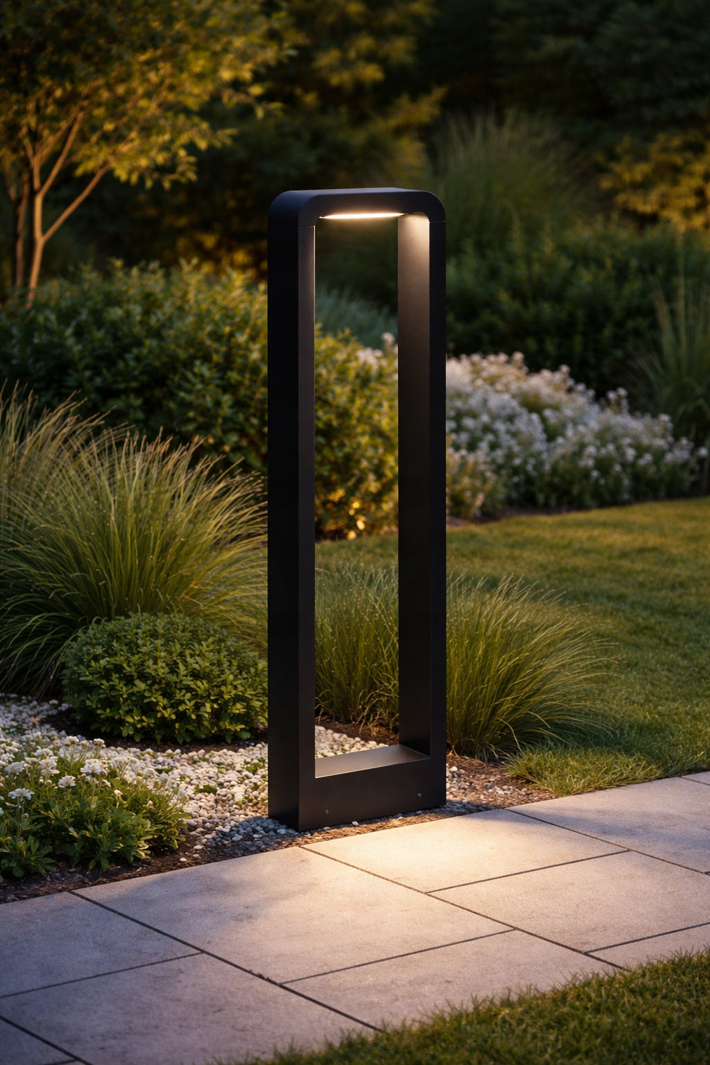 LED Garden Lamp 60 cm 10W 700lm Outdoor Standing Post 4000K SuperLED Packaging status original