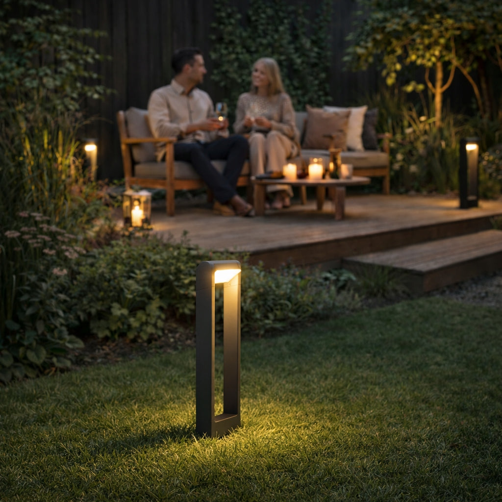 LED Garden Lamp 60cm outdoor pole standing LED adjustable 4000K Collection SANTINA