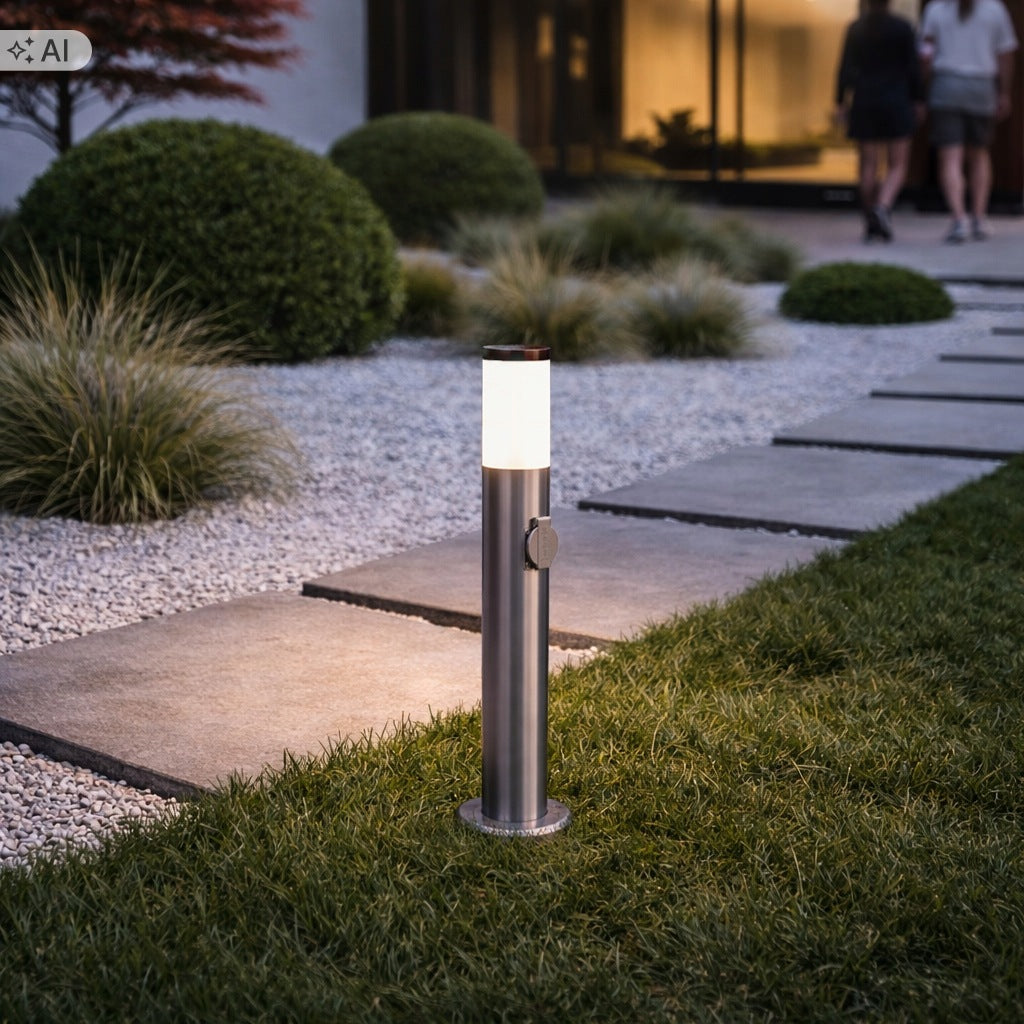 LED Garden Lamp 65cm SOCKET 230V Outdoor Standing Post E27 LED Manufacturer code 3393