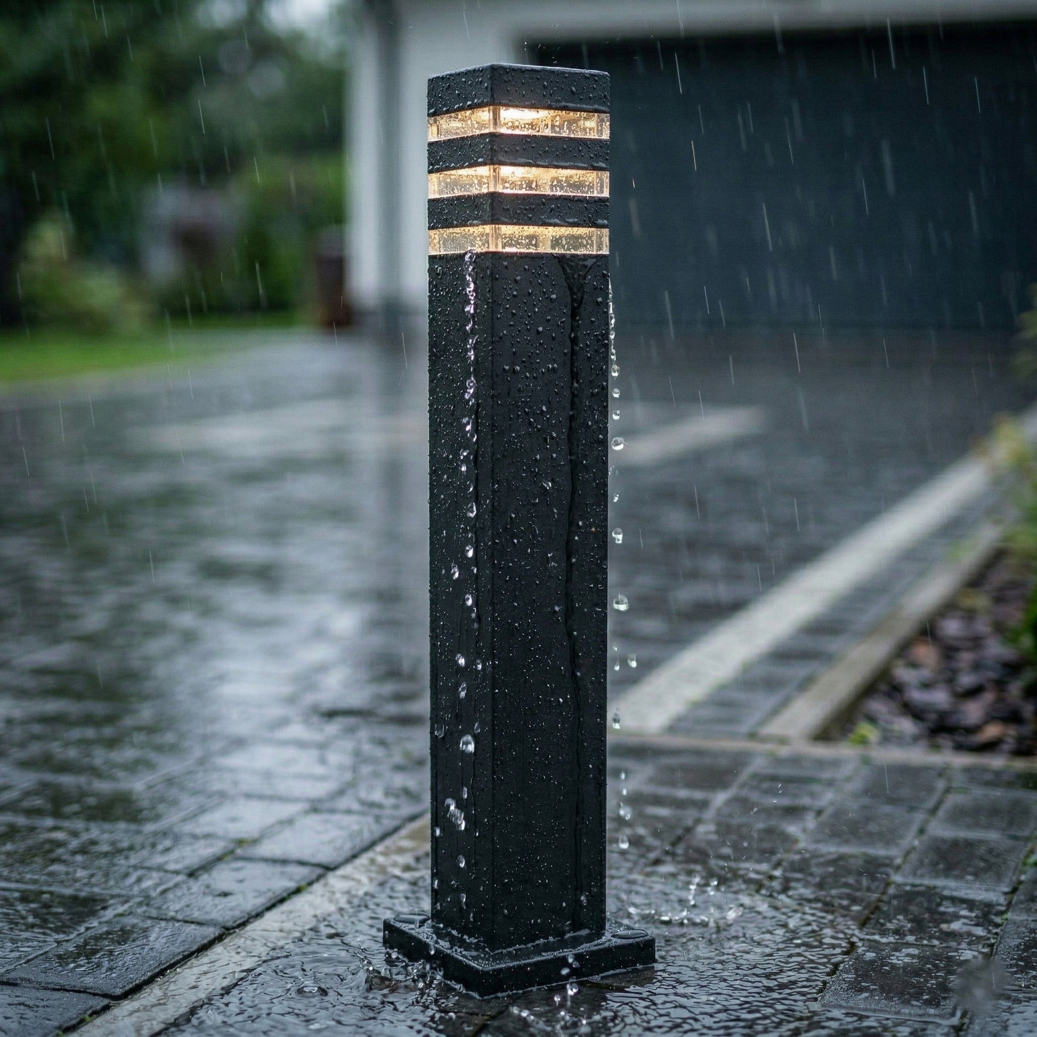 LED Garden Lamp Outdoor Standing Post IP54 80cm Packaging status original