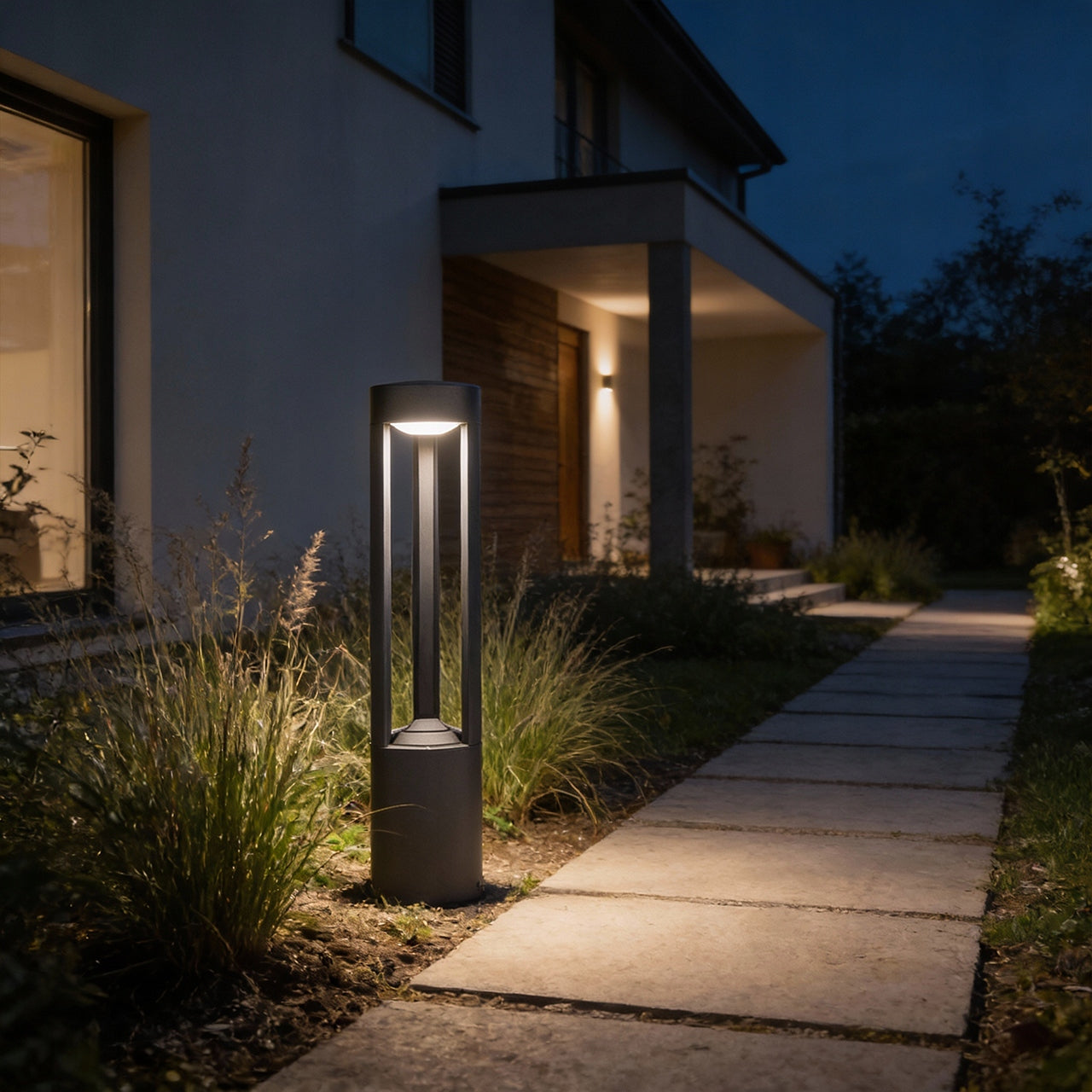 LED Garden Lamp Standing 60cm Outdoor Standing Post GX53 LED IP44 Collection słupek ogrodowy