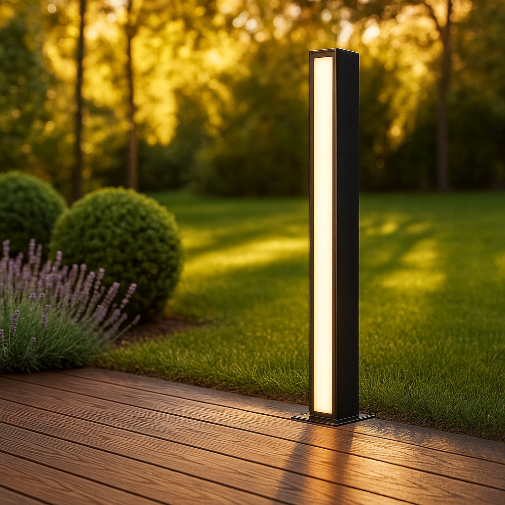 LED Garden Lamp Standing Post 60cm 24W 4000K Double Sided Black IP44 Manufacturer code Lampa LED Ogrodowa Stojąca Słupek 60cm 24W