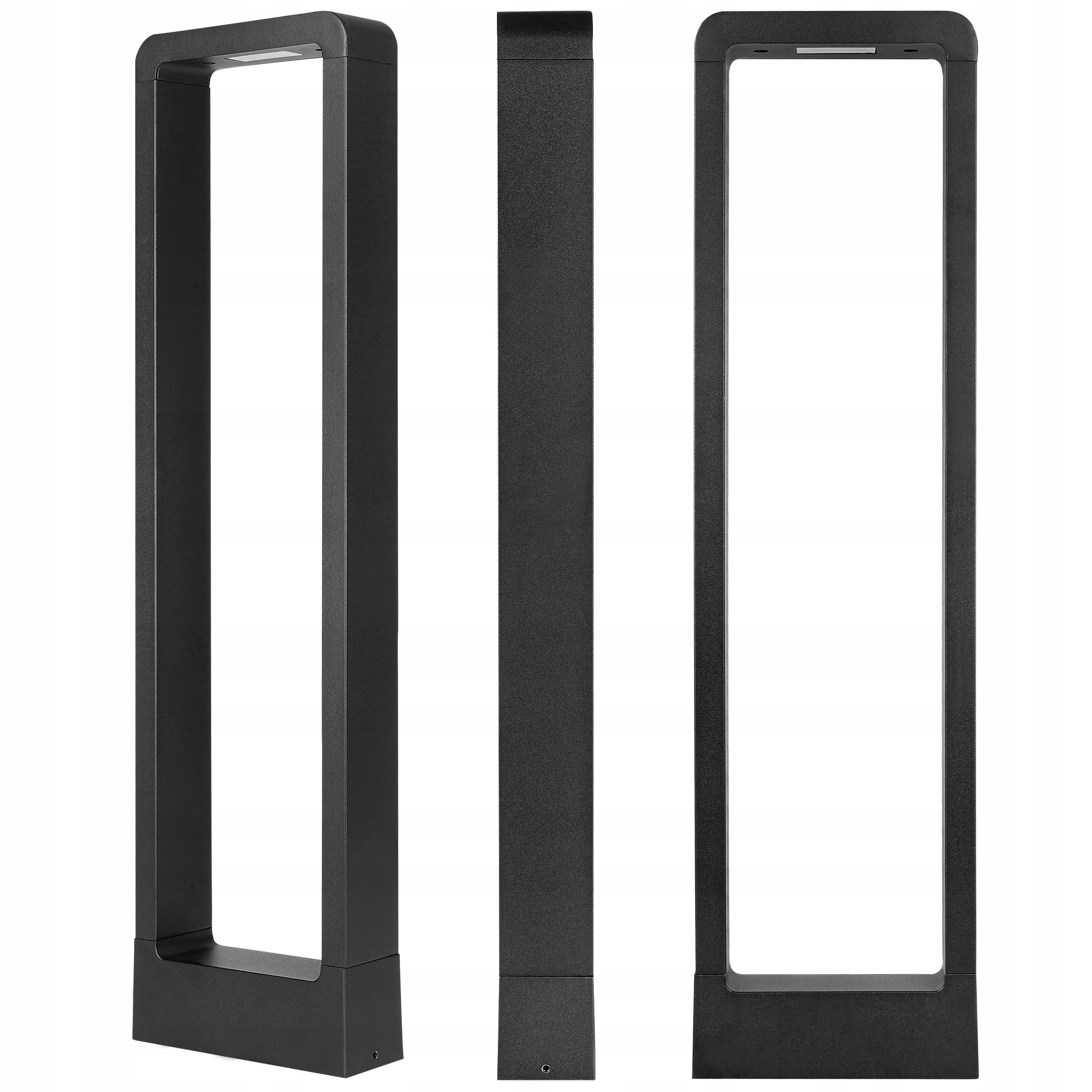 LED Garden Lamp Standing Post 60cm Outdoor 4000K LED Black Packaging status original