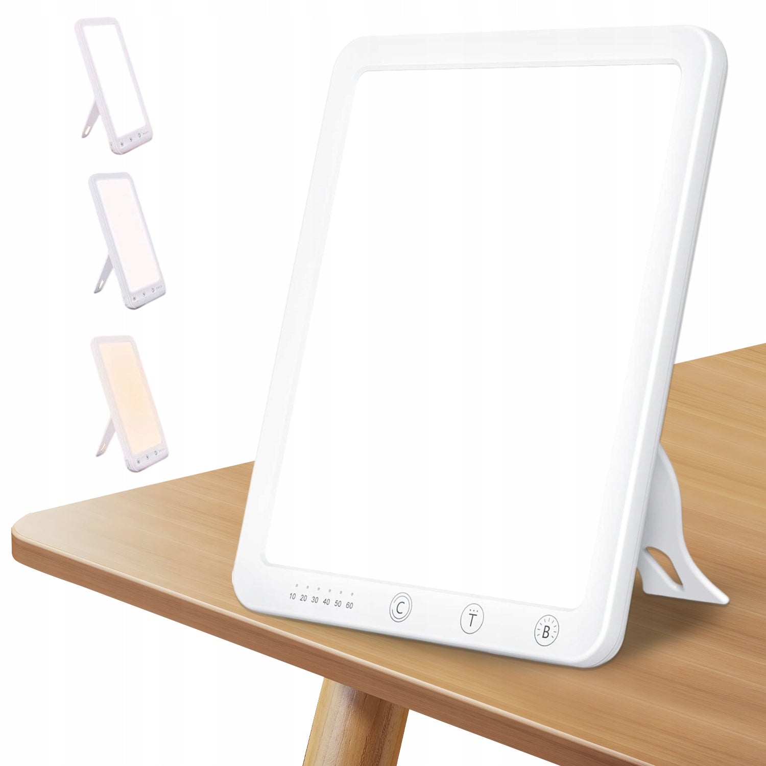 LED LAMP 10000 LUX FOR THERAPY WITH 3 LIGHT TEMPERATURES 5 LEVEL WITH TIMER
