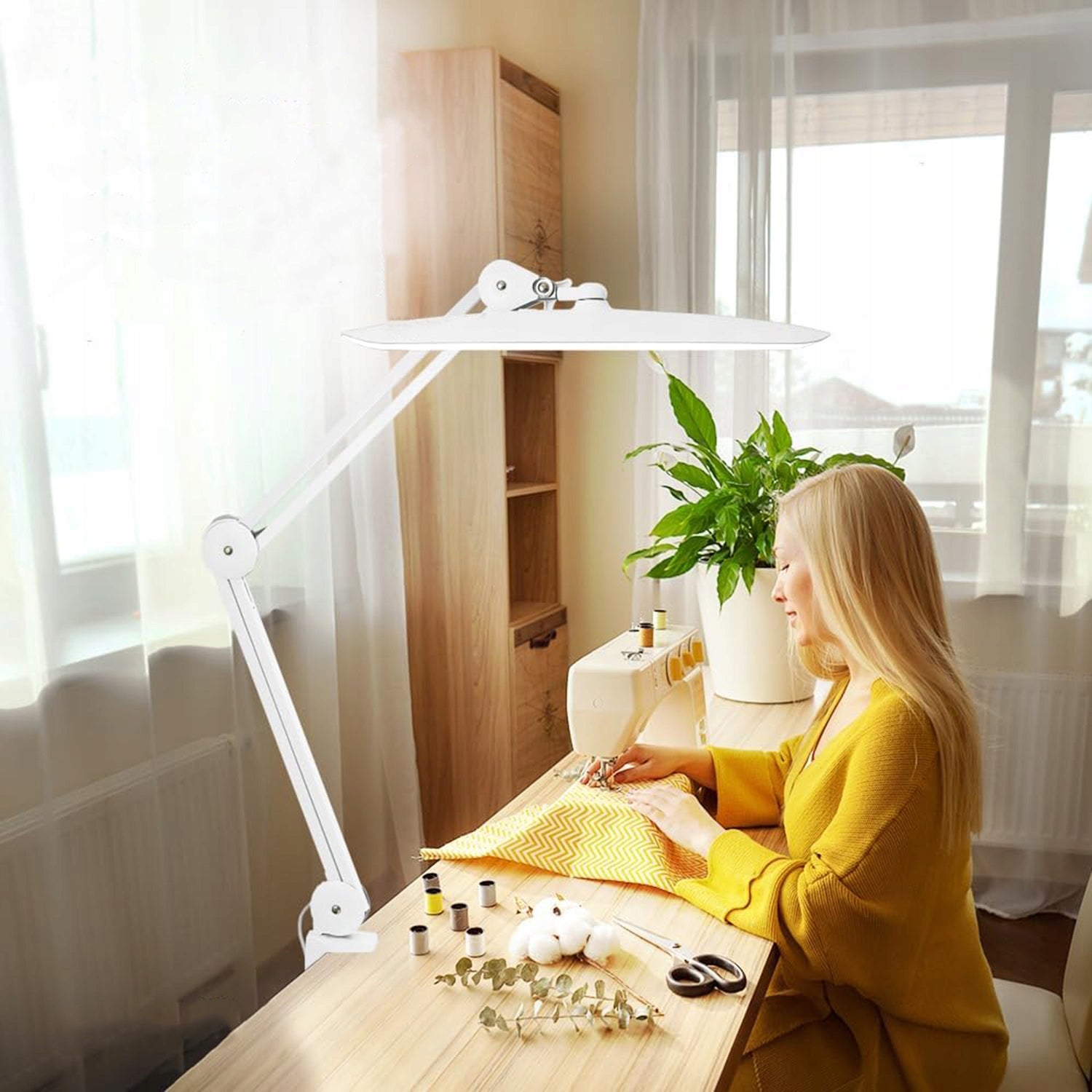 LED LAMP ADJUSTABLE DESK COSMETIC WORKSHOP 25W CLIP FOR DESK Manufacturer code scrupulous3556