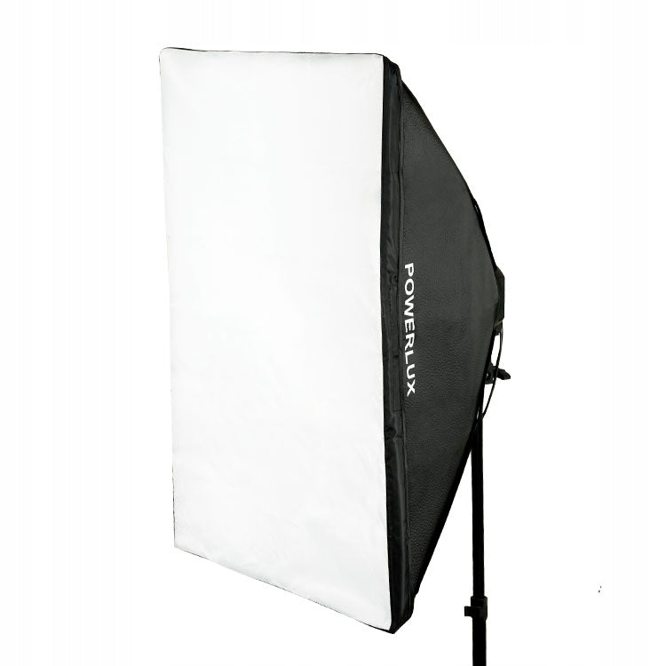 LED LAMP SET 200W 3000-6500K SOFTBOX 50x70cm E27 tripod 200cm remote control Brand Powerlux