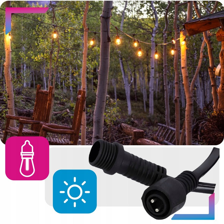 LED LIGHT GARLAND 20m GARDEN BALCONY LIGHTS FOR OUTDOOR GARDEN EAN (GTIN) 5906630708093