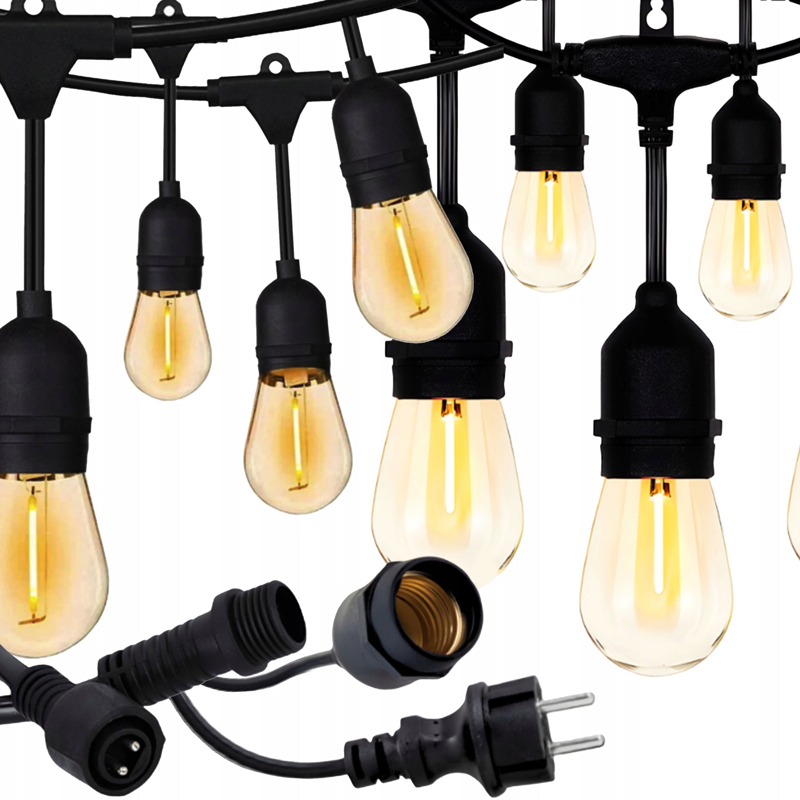 LED LIGHT GARLAND 20m GARDEN BALCONY LIGHTS FOR OUTDOOR GARDEN