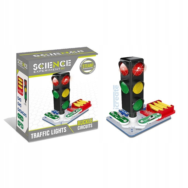 LED LIGHT SIGNALING FOR CHILDREN SET YOUNG ELECTRICIAN LEARNING TOY Packaging status original
