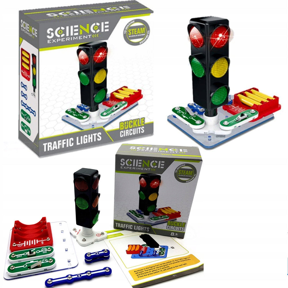 LED LIGHT SIGNALING FOR CHILDREN SET YOUNG ELECTRICIAN LEARNING TOY
