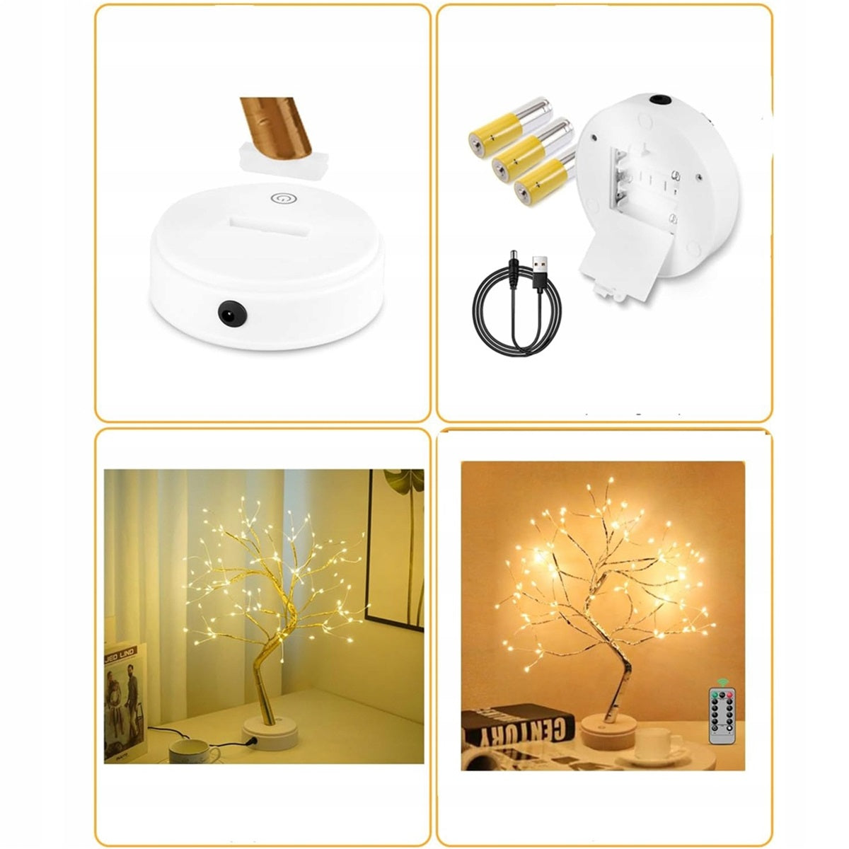 LED LIGHT TWIGS, 45 CM LED LIGHT IN THE SHAPE OF A BRANCH CHRISTMAS TREE LIGHT Brand no brand
