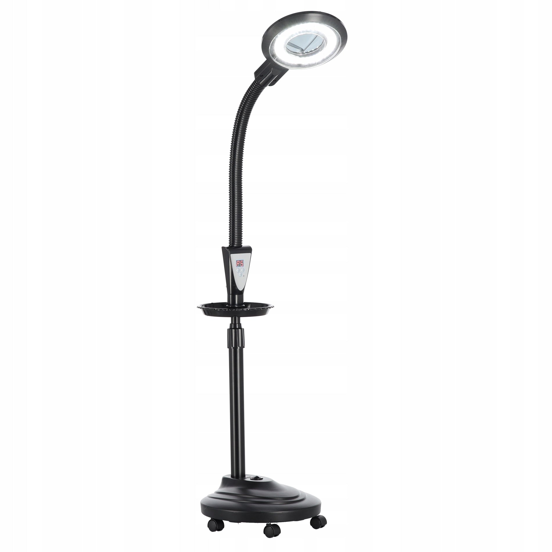 LED Lamp Cosmetic Magnifier 24W Magnifying For Eyelashes Black + Tray Manufacturer code PRE-K363-15-LA-008-1000