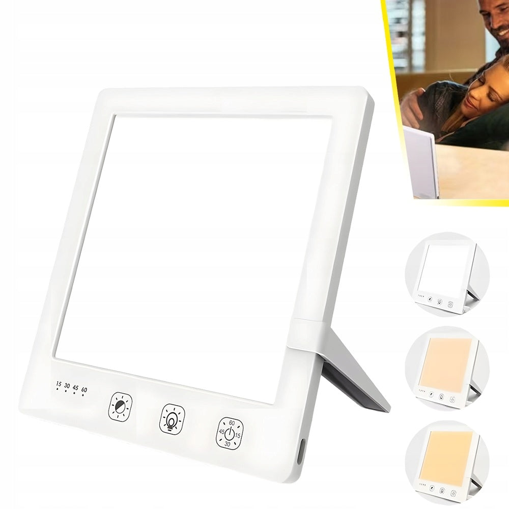 LED Light Therapy Lamp Without UV, Touch Controlled Solar Lamp