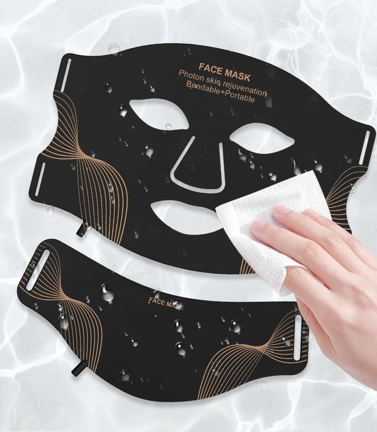 LED MASK INFRARED LIGHT THERAPY CARE REGENERATION FACE NECK Manufacturer code 20014214-1