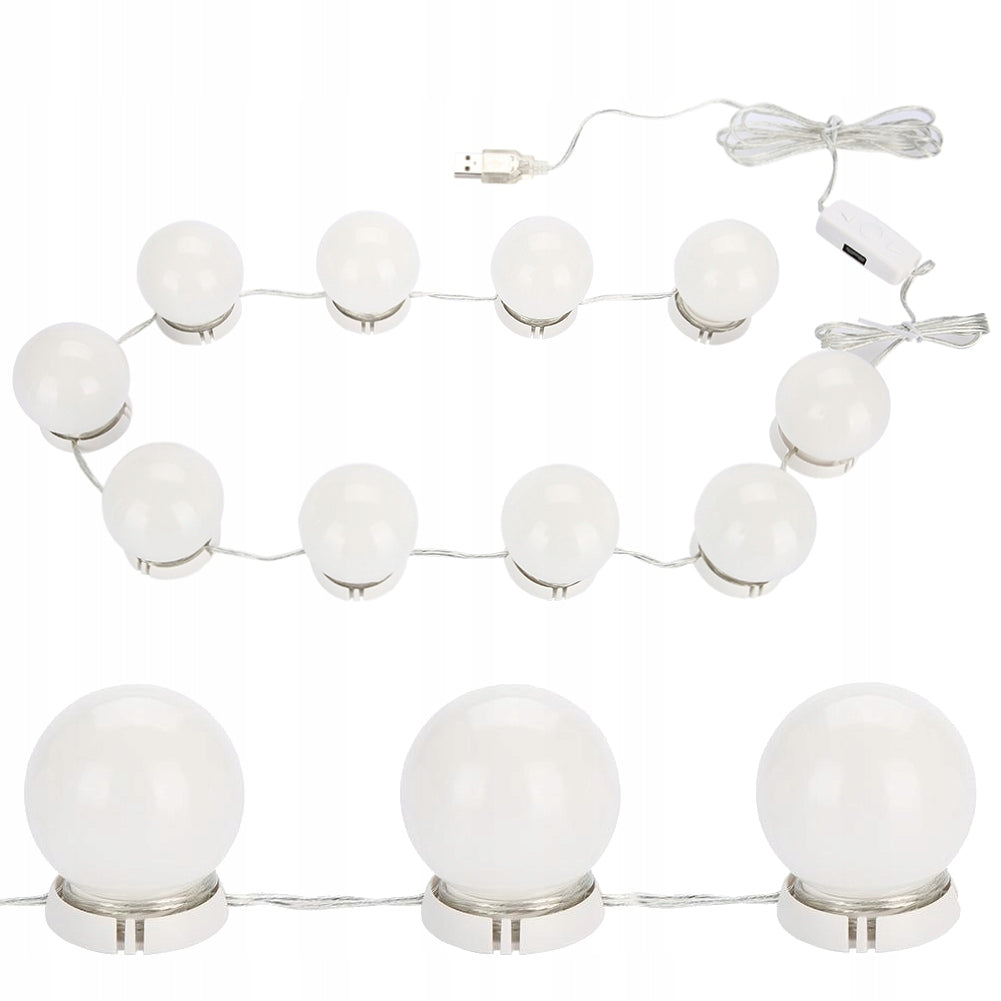 LED MIRROR LIGHTS MAKEUP DRESSING TABLES MAKEUP 10pcs LIGHTS
