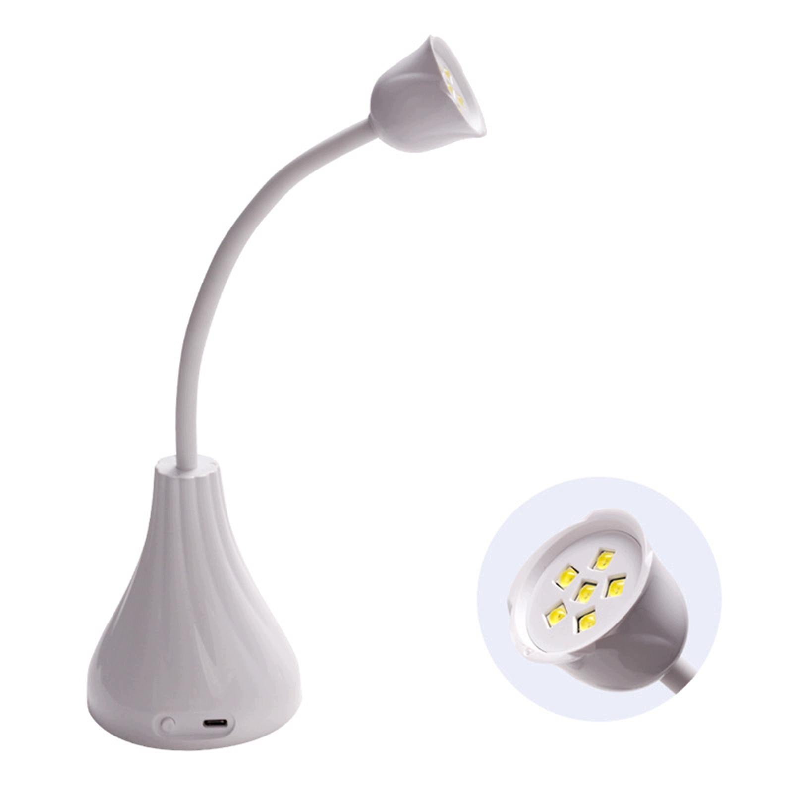 LED Nail Lamp Light Rotation Nail Dryer for Gel Nails, Beauty Rechargeable Medical device no