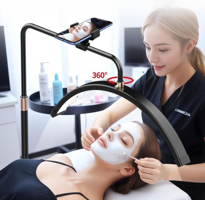 LED Nail Tattoo Eyelash Lamp with Phone Holder Adjustable Manufacturer code K-900B