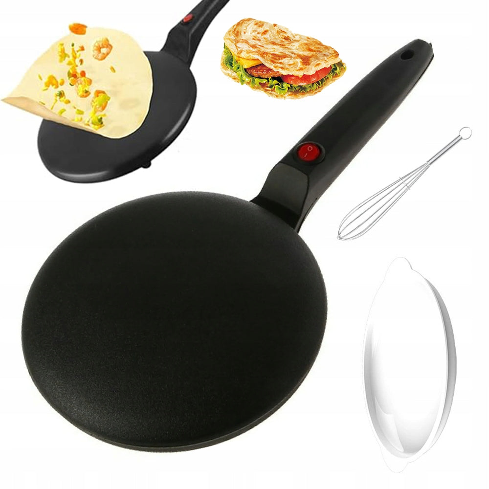 LED PANCAKE PAN ELECTRIC 600W TEMPERATURE CONTROL FOR PANCAKE Power rating 600 W