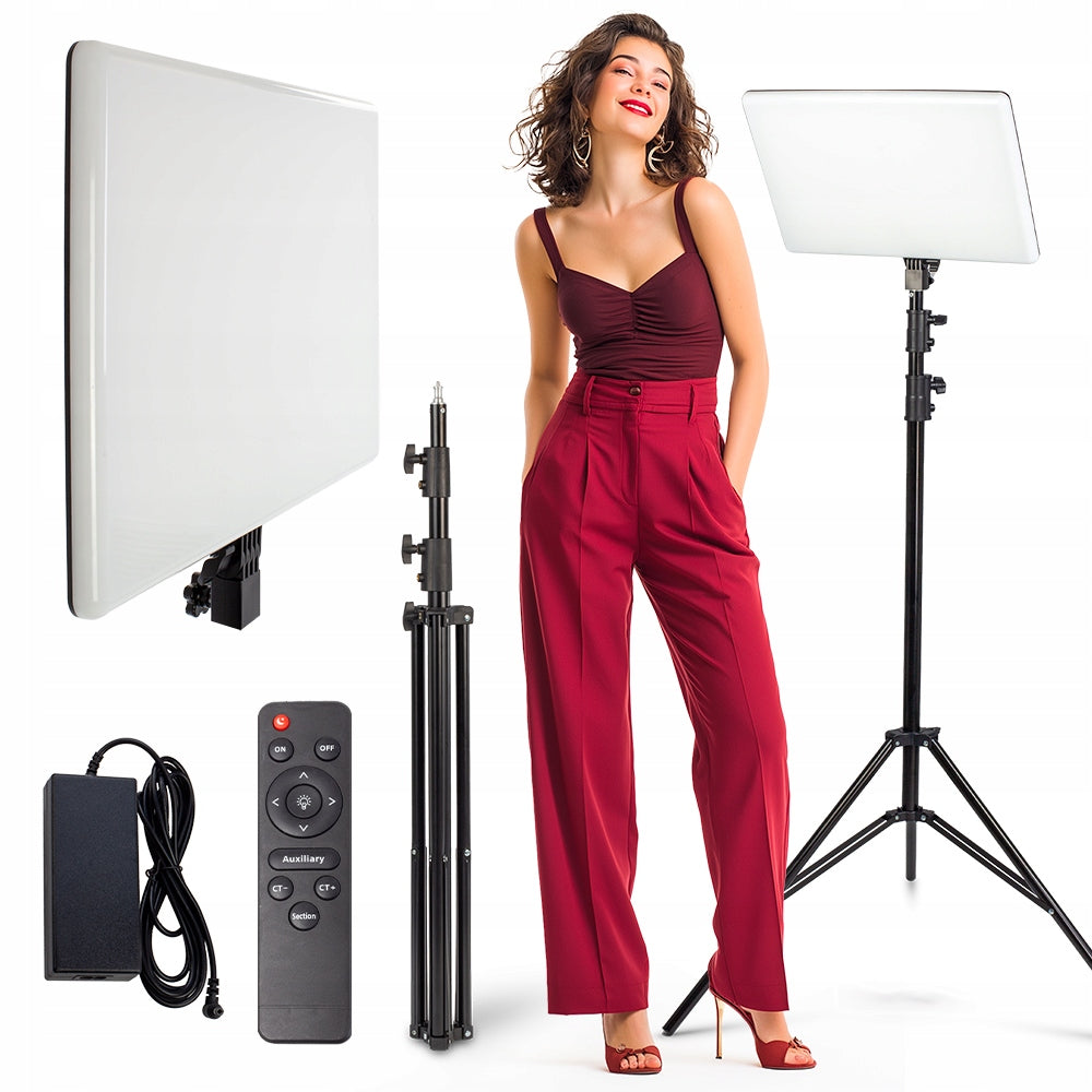 LED PANEL COSMETIC LAMP 200W + TRIPOD MANICURE SET EAN (GTIN) 5907056704690