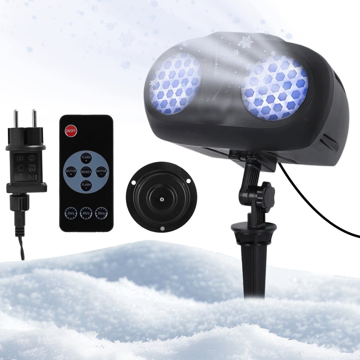 LED PROJECTOR FOR CHRISTMAS SPOTLIGHT FOR HALLOWEEN Packaging status original