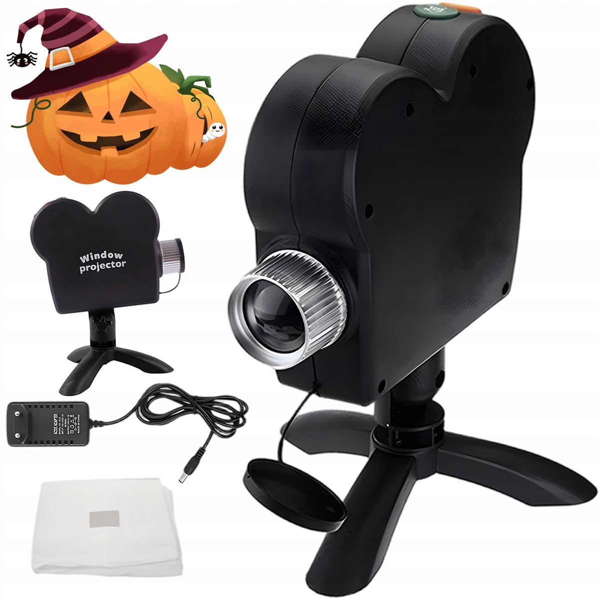 LED PROJECTOR HALLOWEEN CHRISTMAS FOR PARTY TERRACE GARDEN PORTABLE